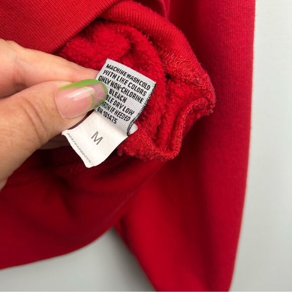 Ohio State University Buckeyes Varsity Authentic Apparel Hoodie Embroidered Sz M - Picture 7 of 14